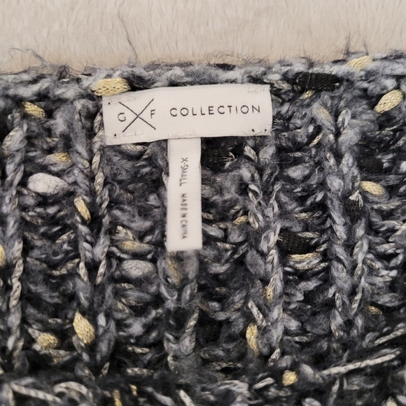 Gentle Fawn GFX COLLECTION Chunky Knit Cropped Sweater Size XS - Picture 8 of 10